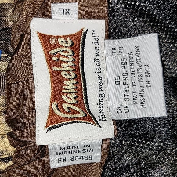 Gamehide. Flyway Camo North. Waterproof. Zipper/button tearaway. XL - Picture 2 of 15